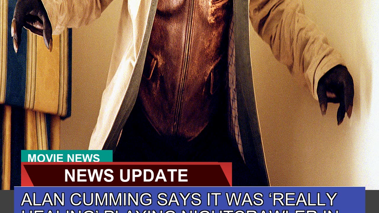 Alan Cumming Says it Was Really Healing Playing