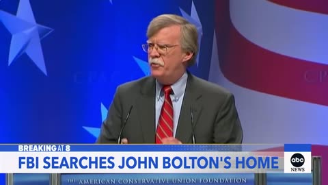 FBI searches John Bolton's home
