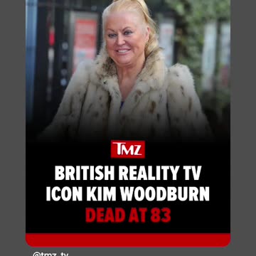 Rip to Kim Woodburn rip to her 🙏🕊🕯🪦06/19/25🎬🇬🇧