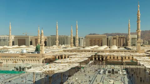 Madina | Medina | Madinah | Saudi Arabia | Islam | No Copyright Video | Stock Footage