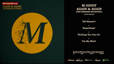 M Giggy - Again & Again (Album Sampler)