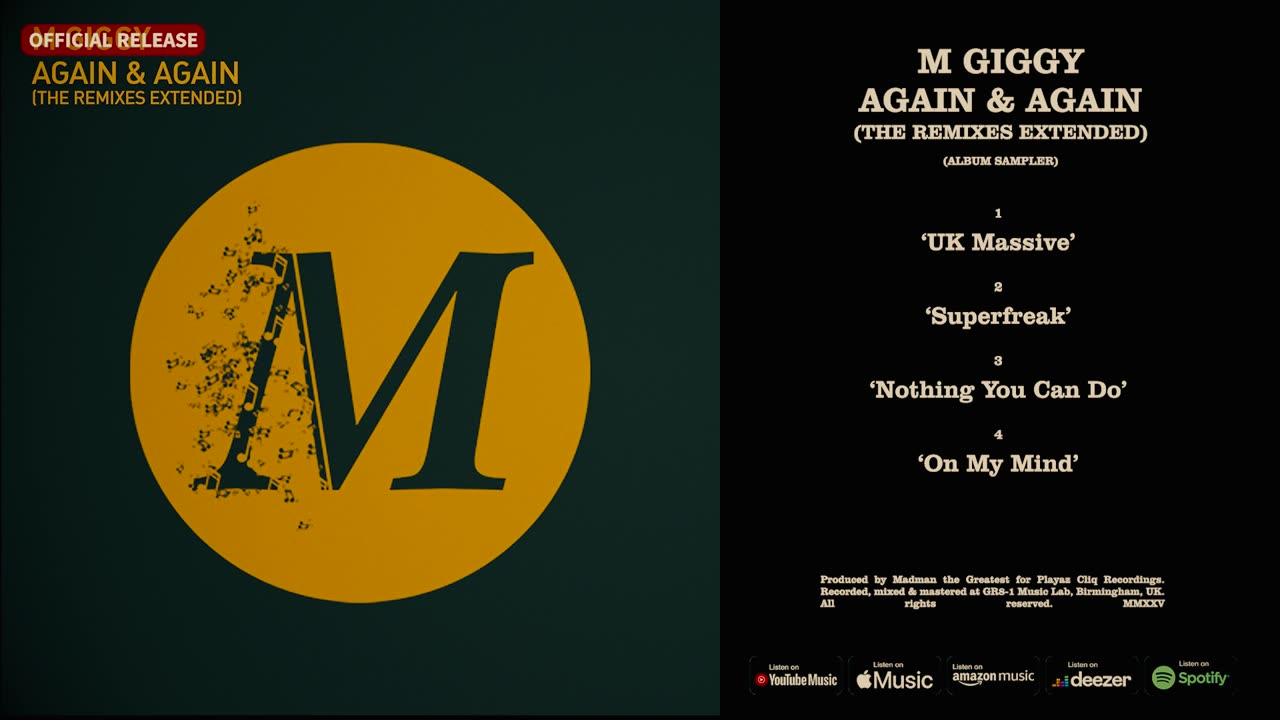 M Giggy - Again & Again (Album Sampler)