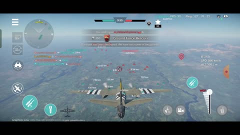 Russian Tier 5 bomber Yer 2 gameplay | War Thunder mobile