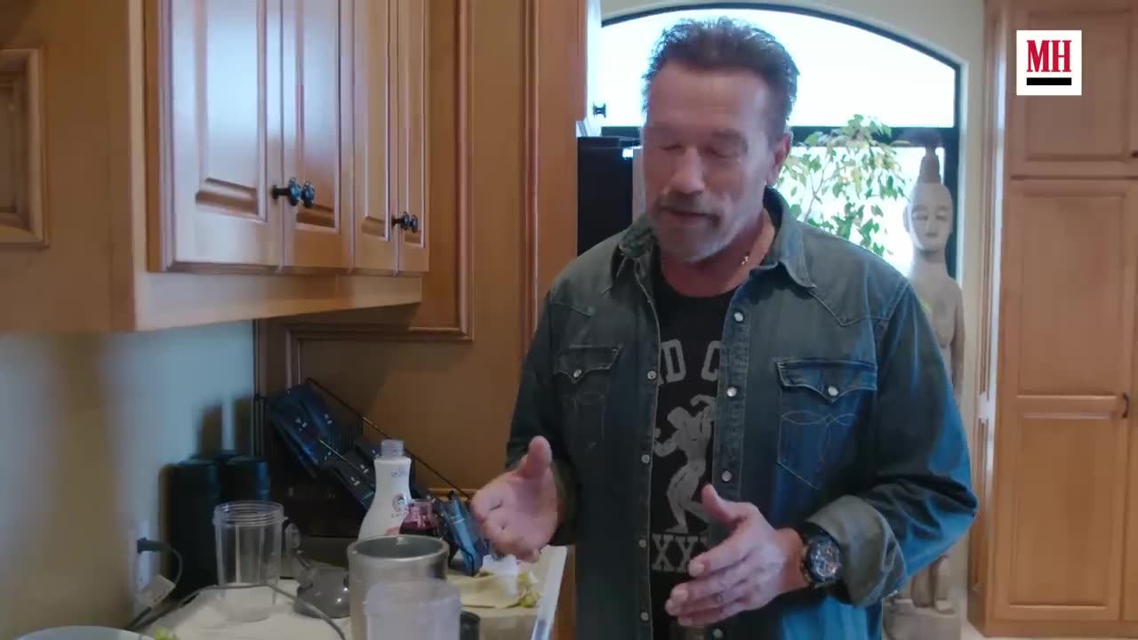 Protein shake of Arnold