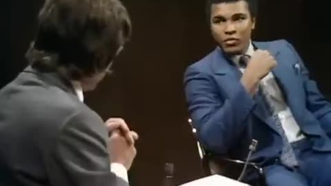 Mohamed Ali, he knew.