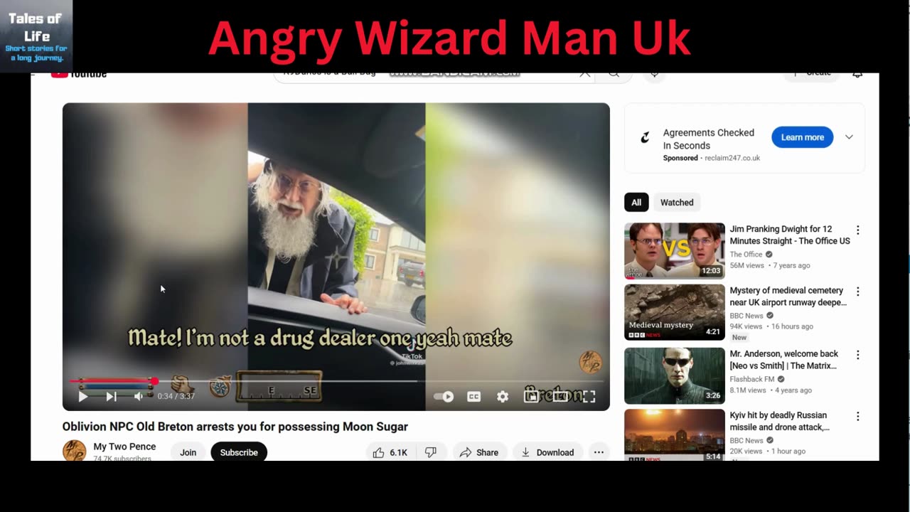 Angry Wizard Man UK