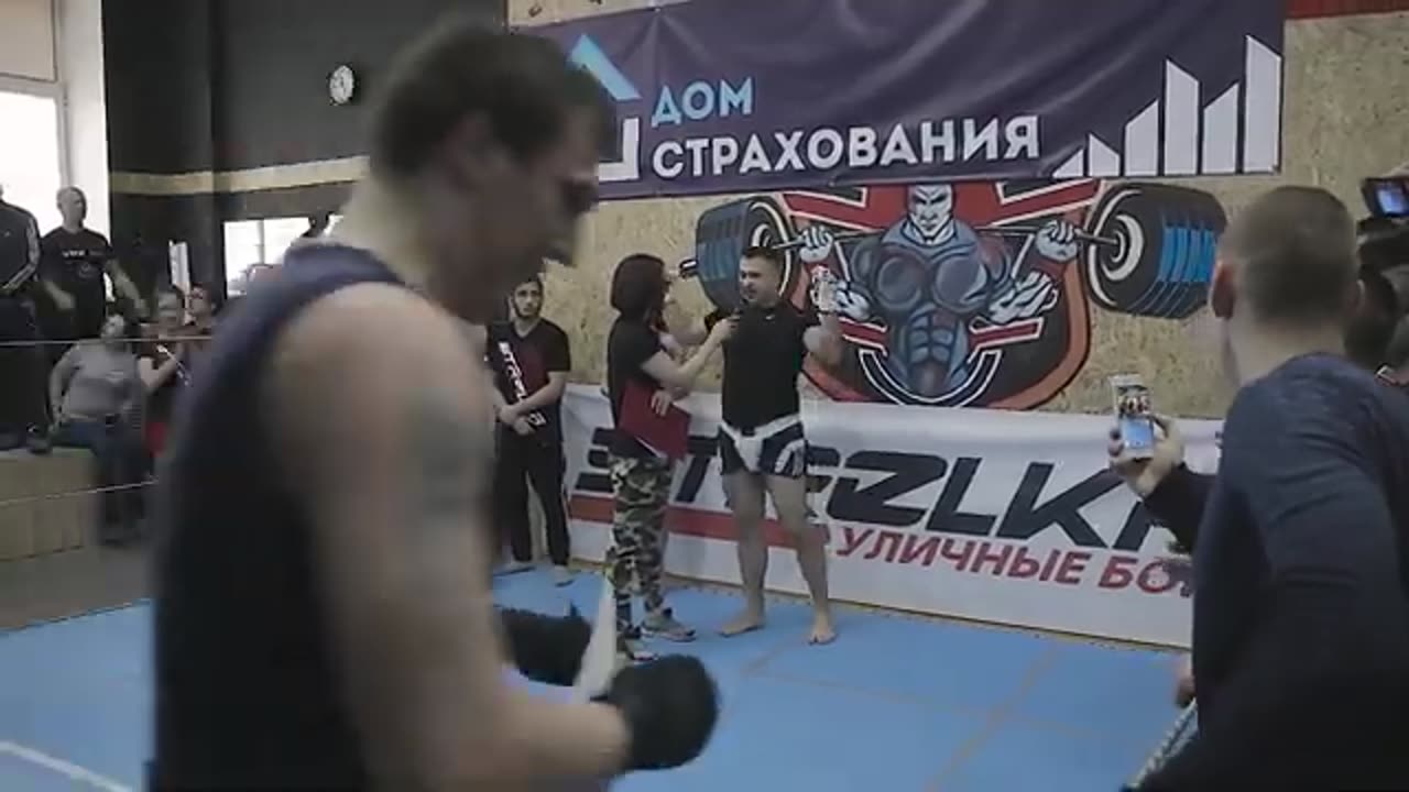 Heavyweight scored in the corner of the Healthy Guy