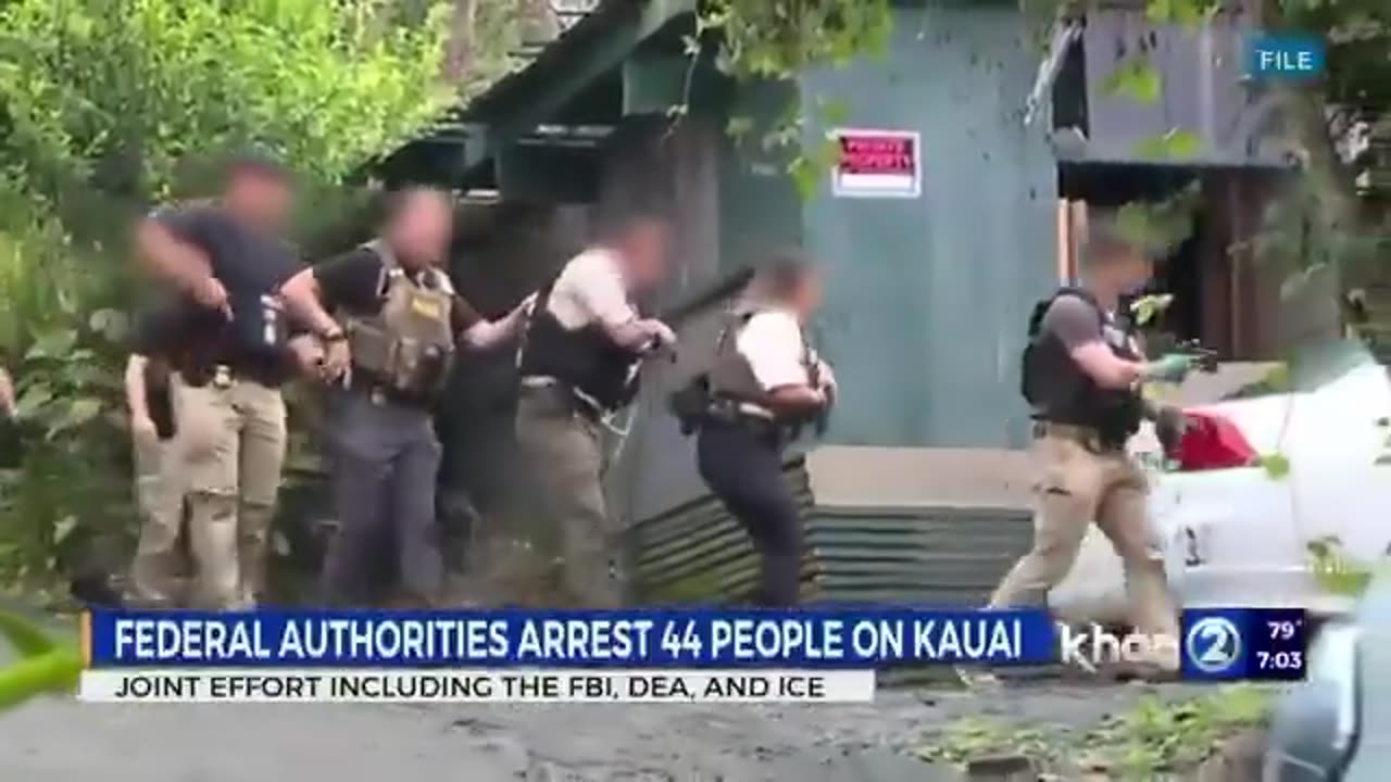 ICE is now conducting raids on the Hawaiian island of Kauai!