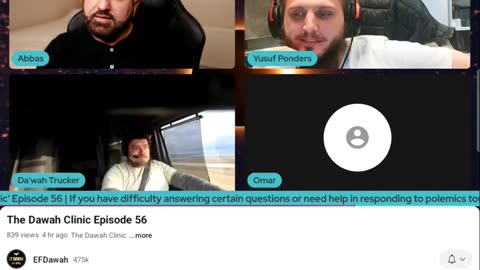 EFDawah Yusuf Ponders Funny Story