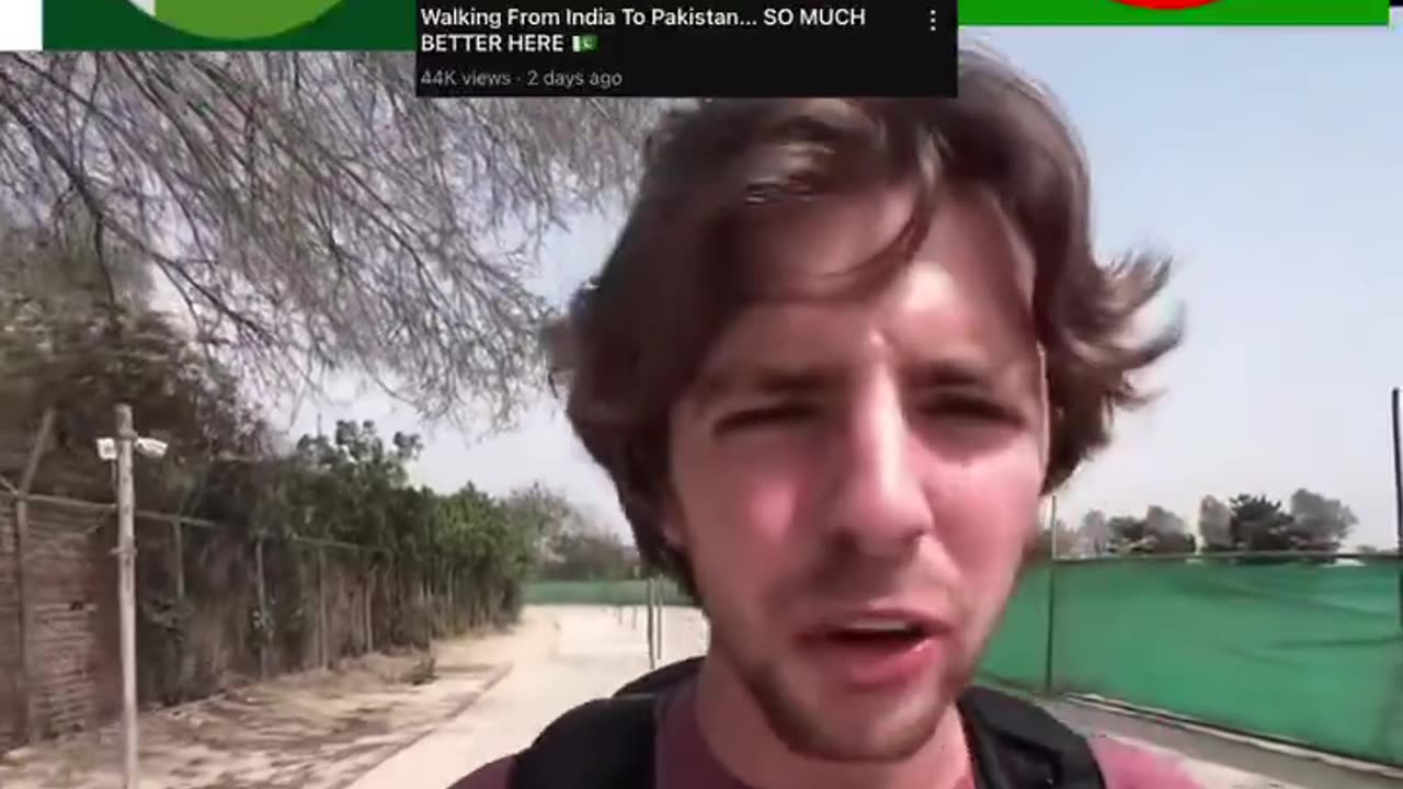 British tourist spent month in India and is so happy to be leaving it and entering Pakistan