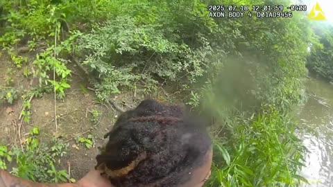 Escaped Elyria suspect Donte Parker II, captured in a river after month-long manhunt