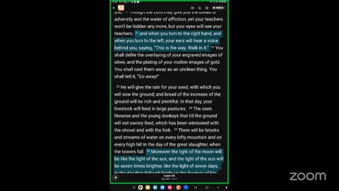 Sep 19th, Day 262 - LIVE - Reading The One Year Bible Together