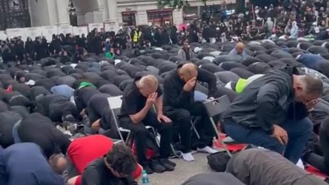 There are around 2000 mosques in UK, why do they pray to Allah in streets?