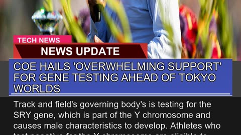Coe Hails Overwhelming Support for Gene Testing