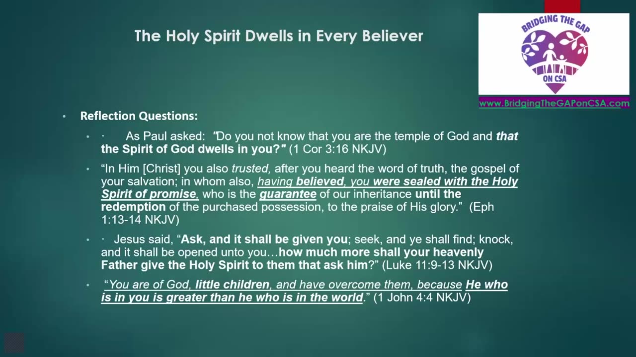 Uncovering The Truth Part 7 of 8 - Spiritual Abuse & the Holy Spirit