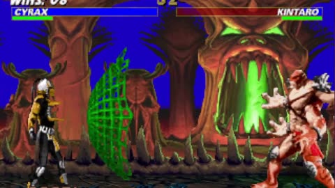 Mortal Kombat Trilogy PC - Cyrax Champion Tower (With Cheats)