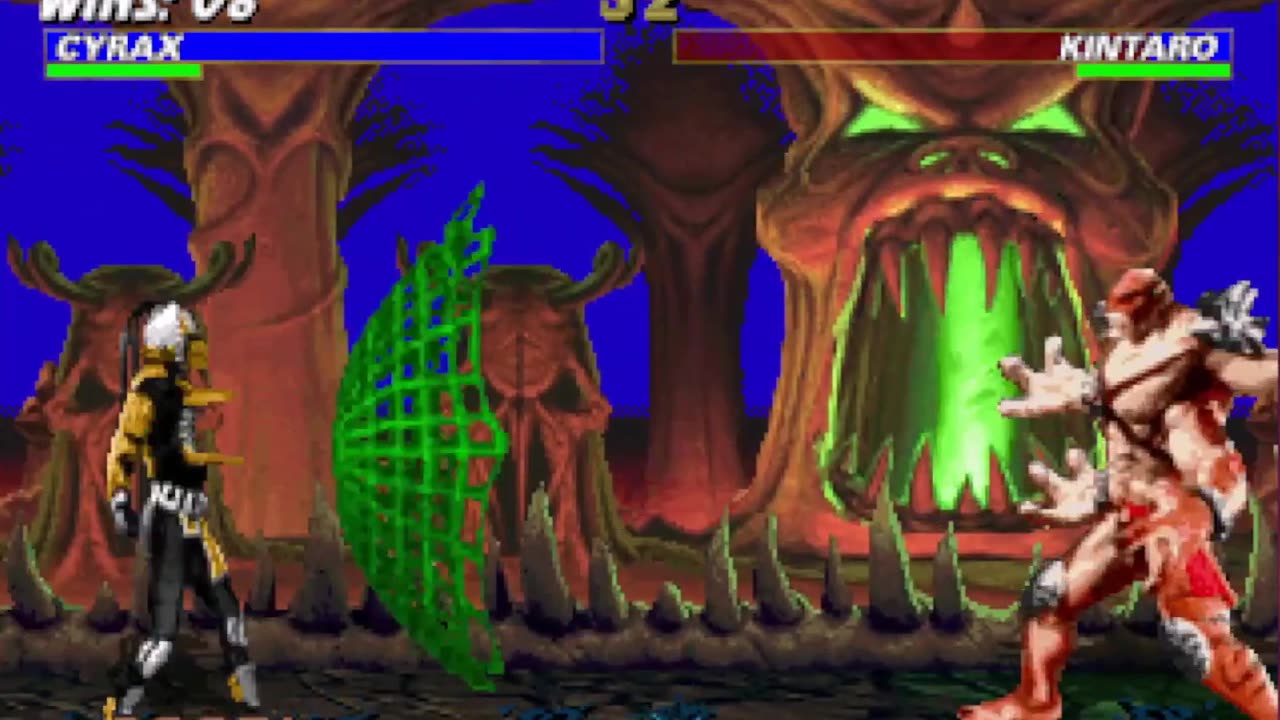 Mortal Kombat Trilogy PC - Cyrax Champion Tower (With Cheats)
