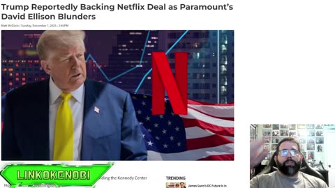 Trump Looking Closely To This Netflix WBD Deal