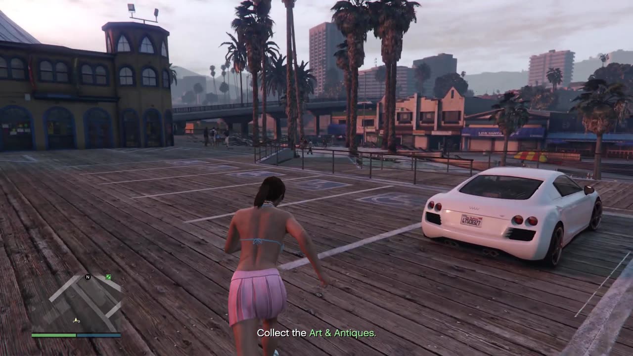 GTA V gameplay - having fun in freeroam