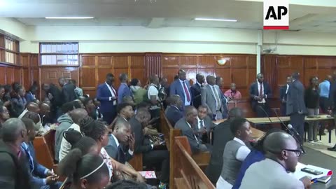 Kenyan police chief arraigned in court for the killing a blogger