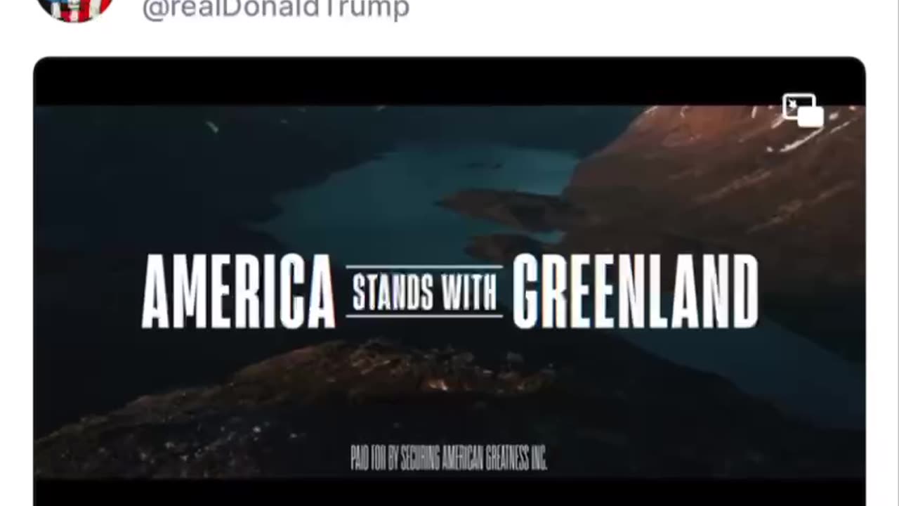 BOOM! President Trump Releases Powerful US-Greenland Ad as J.D. Vance Lands in Greenland for Talks