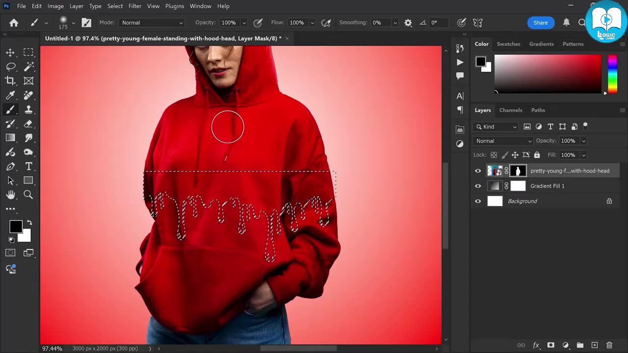 Dripping Effect - Photo Editing tutorial - Photoshop for beginners 2025