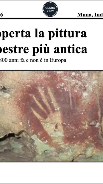 E' questa la pittura rupestre più antica?