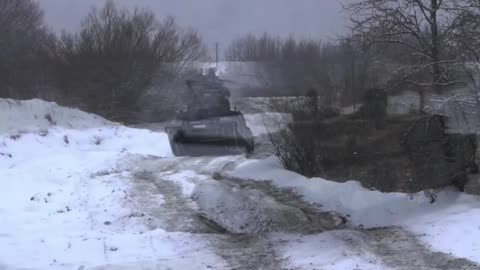 K2 isn't afraid of the cold. Poland tested South Korean tanks in extreme frost