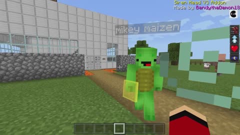Cartoon Cat vs Security House - Minecraft