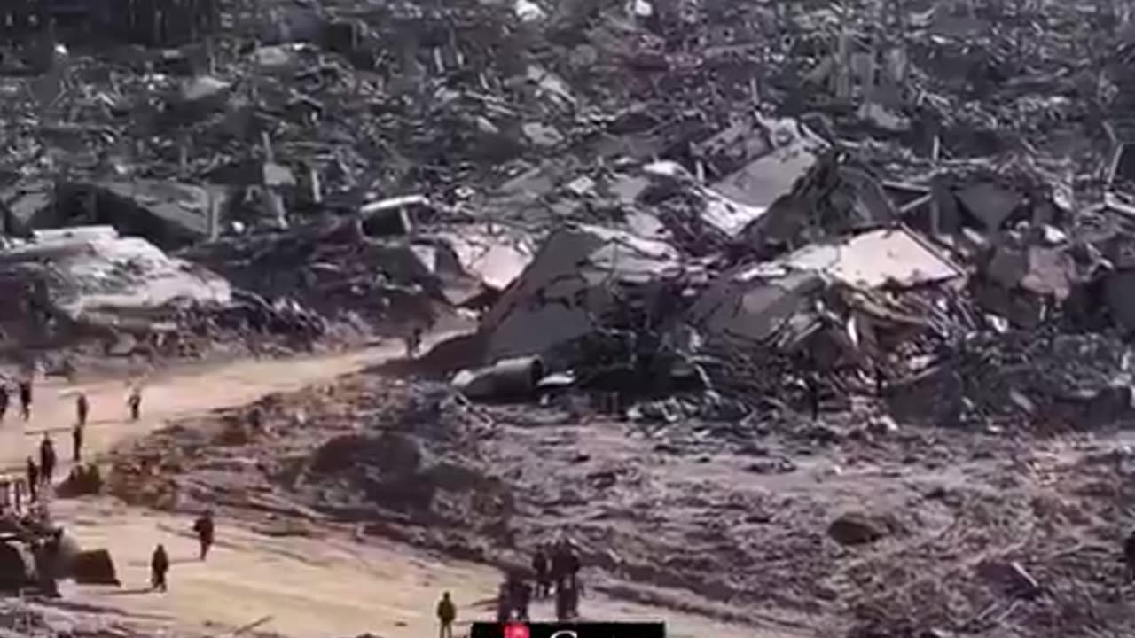 Not even apocalypse movies could imagine this level of destruction