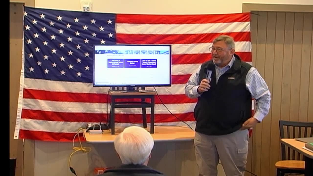 2025-0527 Georgians for Const Govt Mark Swanson on Election Integrity in Floyd County Georgia