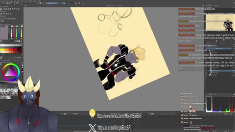 Drawing and Chatting