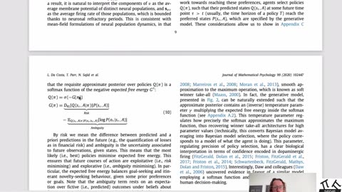 ActInf MathStream 014.1 ~ Jesse van Oostrum: A concise mathematical description of active inference