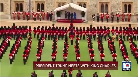 President Trump visits UK, meets with