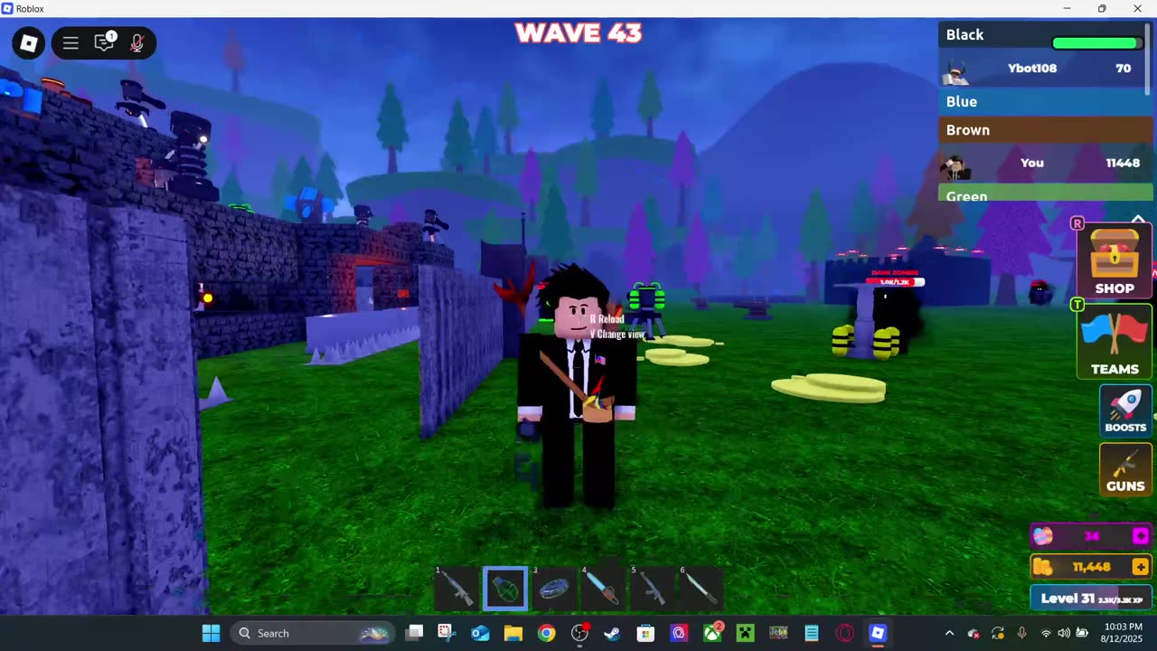 [Full Gameplay #225 -2025] Roblox: Zombie Defense