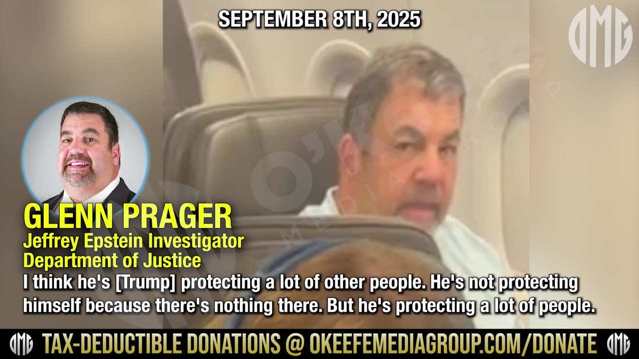 James O'Keefe WORLD EXCLUSIVE BOMBSHELL: Senior DOJ Epstein Investigator Reveals ‘Epstein Was CIA’