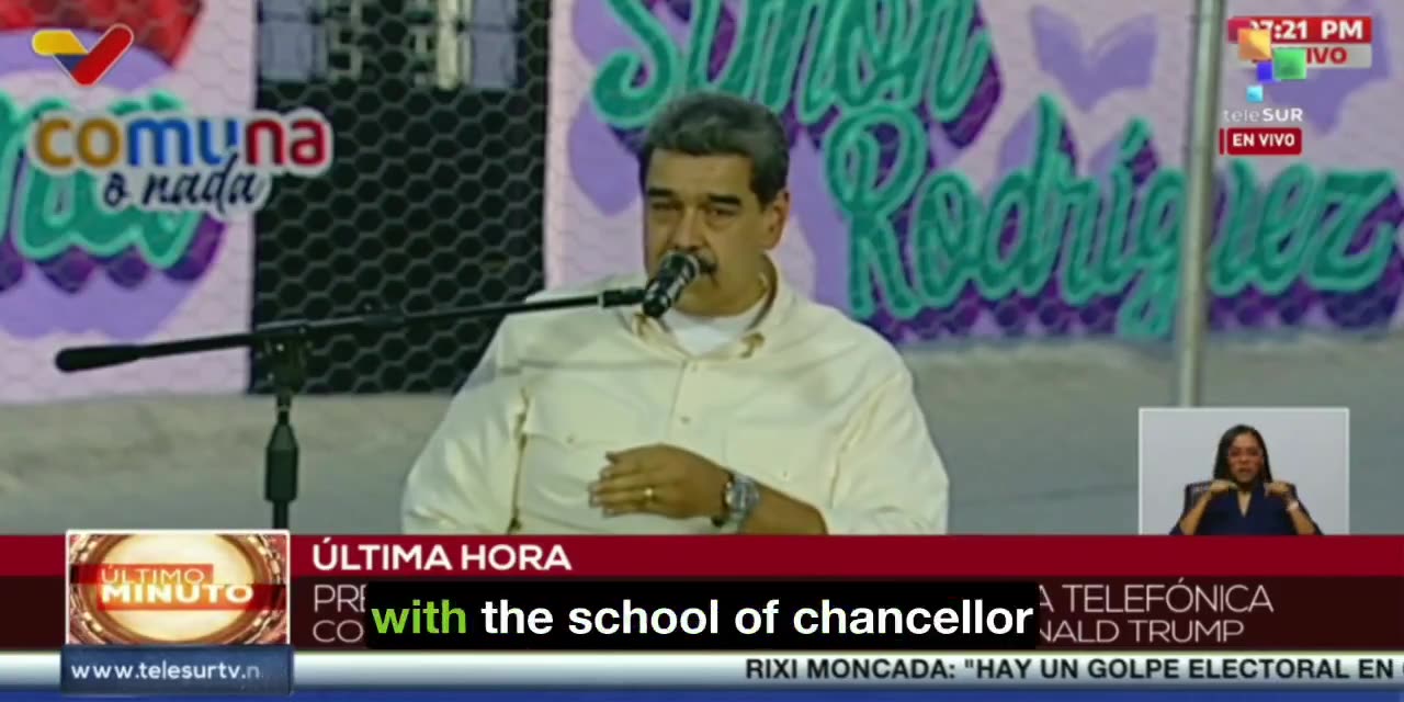 NEW: 🇺🇲🇻🇪 Maduro confirms Trump call and says it was RESPECTFUL, even cordial