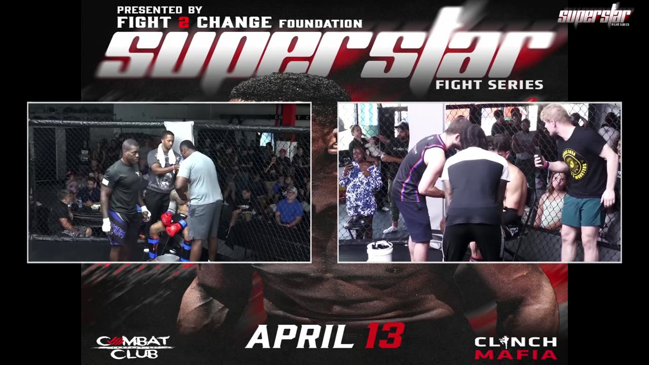 Fight to Change Superstar Fight Series Zander Haddad vs Jonathan Clough