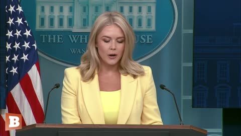 MOMENTS AGO: Trump Press Secretary Karoline Leavitt Holds Press Conference at White House...