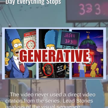 Fact Check: 'The Simpsons' Did NOT Predict April 29, 2025, Will Be 'The Day Everything Stops'