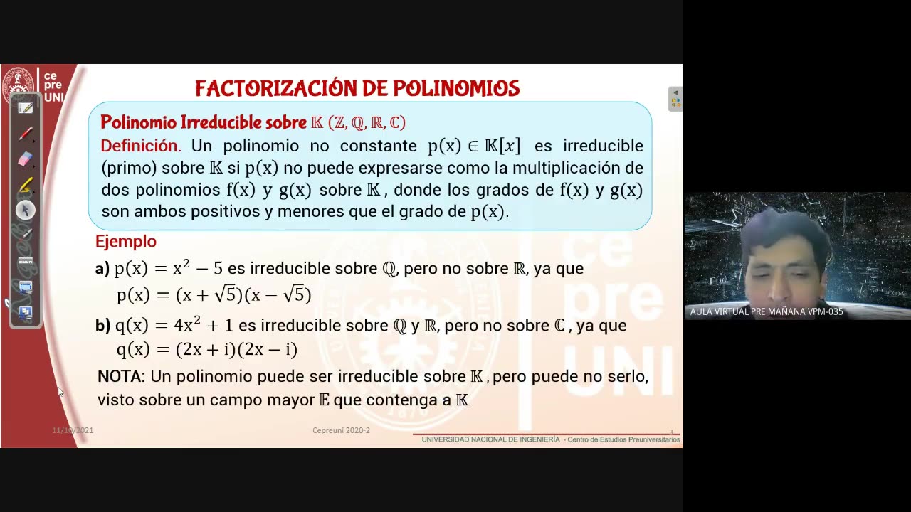 CEPRE UNI 2022 - 1 | Semana 07 | Álgebra S1