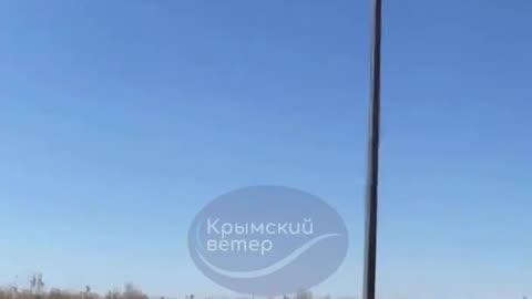 Ukrainian Missiles Screaming Across Crimea On Way to Airfield Over the Weekend