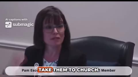 Liberal school board member goes insane over prayer.