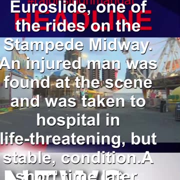 Three stabbed in targeted attack on Calgary Stampede Midway