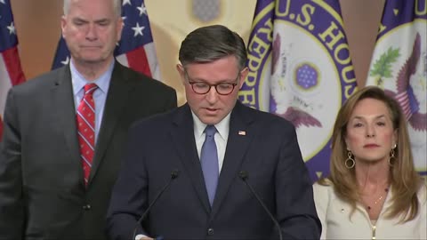 Speaker Mike Johnson and GOP Leaders Give Remarks As Shutdown Nears 3-week Mark - October 21, 2025