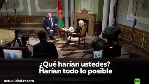 Lukashenko da una insólita explicación sobre las causas del conflicto ruso-ucraniano