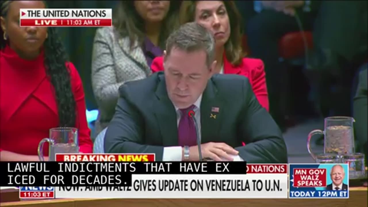 UN Ambassador Waltz Calls Venezuela Action ‘Law Enforcement’ After Rubio Legal Stumble