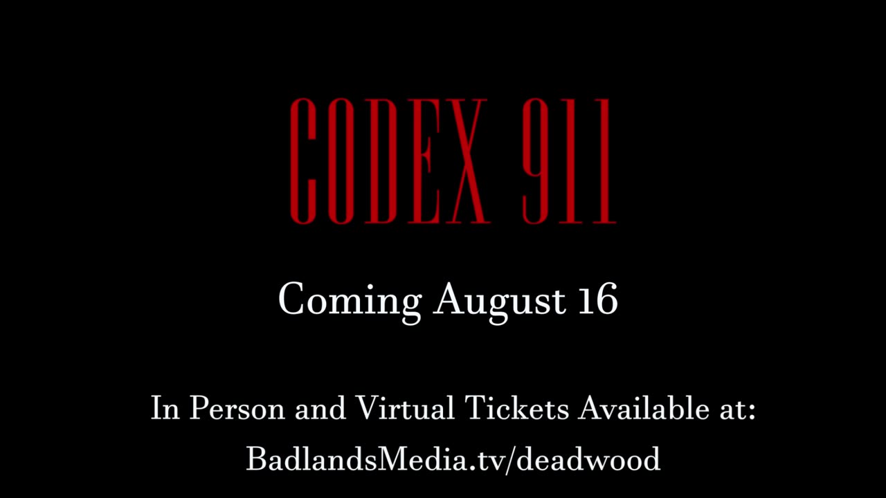CODEX 911 - Official Trailer -