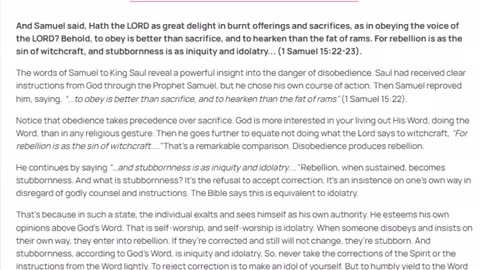 Rhapsody of realities - November 30, 2025