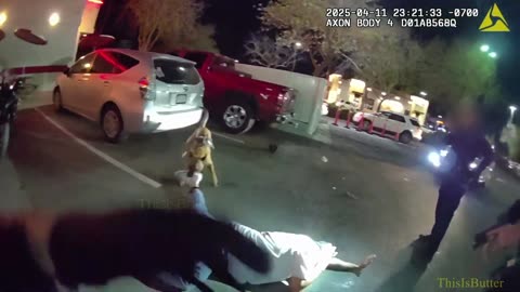 Elk Grove police release video of officer shooting suspect in In-N-Out parking lot